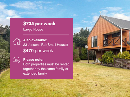 Buy 25 Jessons Rd | $735 weekly in NZ. 25 Jessons Rd | $735 time period - void abstraction and scene, everything you dreaming of a state life style, available now!  	  well-desi 